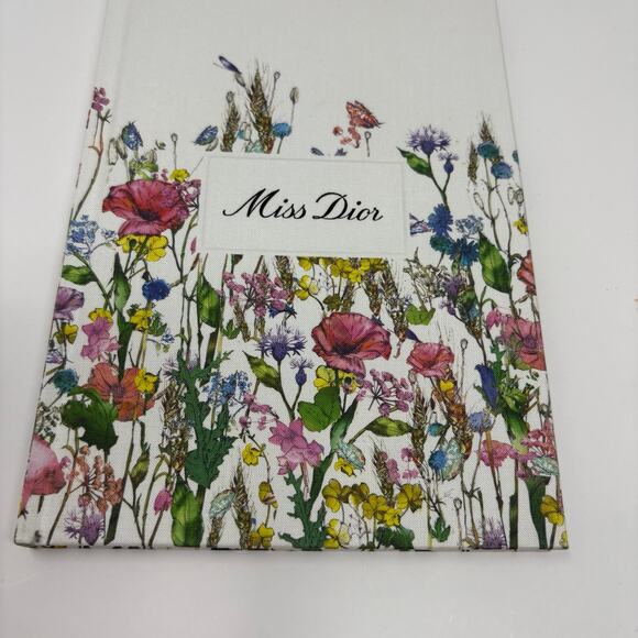 MISS Dior Beauty Notebook in Millefiori Floral Print Journal Diary Book - Picture 1 of 3